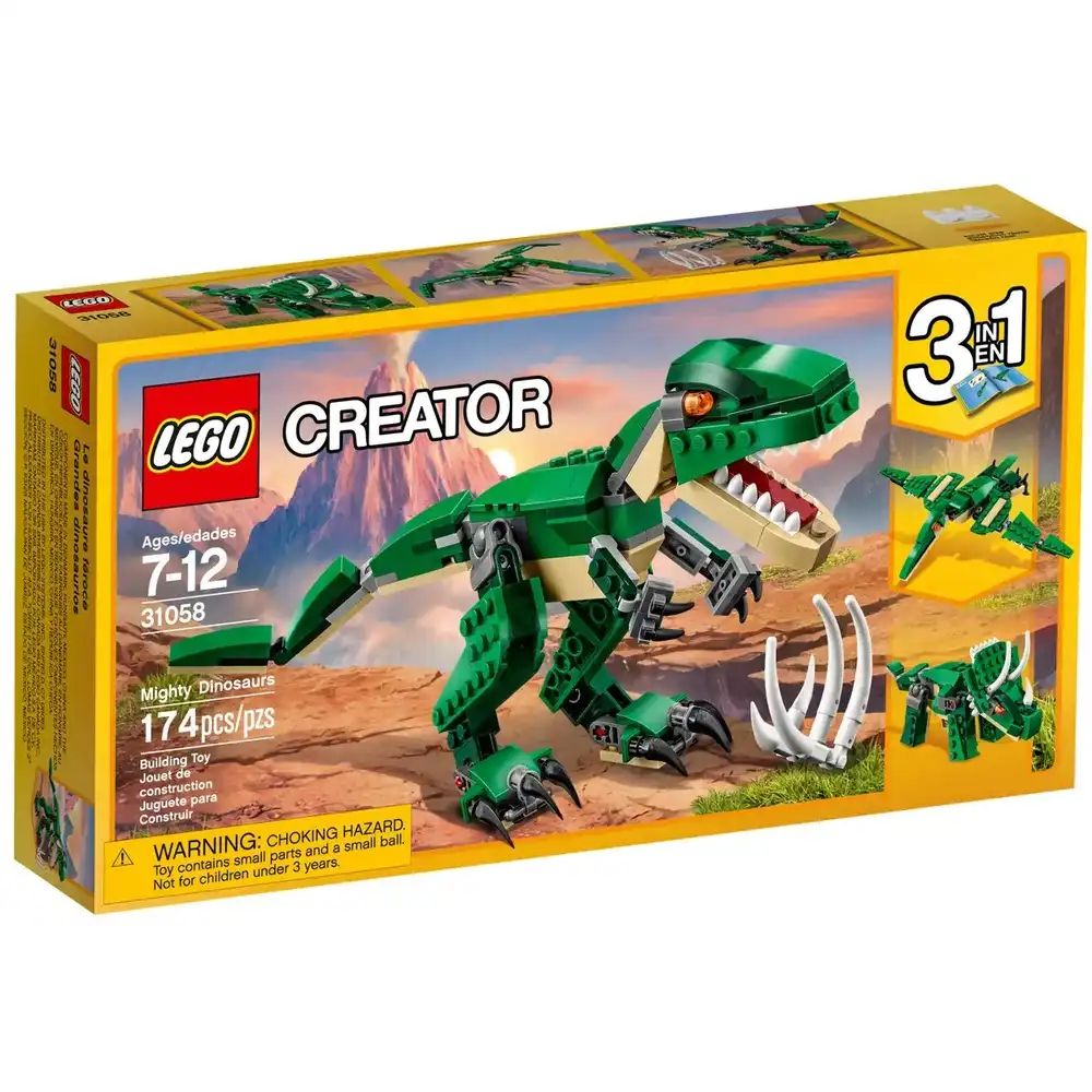 LEGO - Creator 3 in 1 T.Rex Dinosaur 626 Pieces - 31151