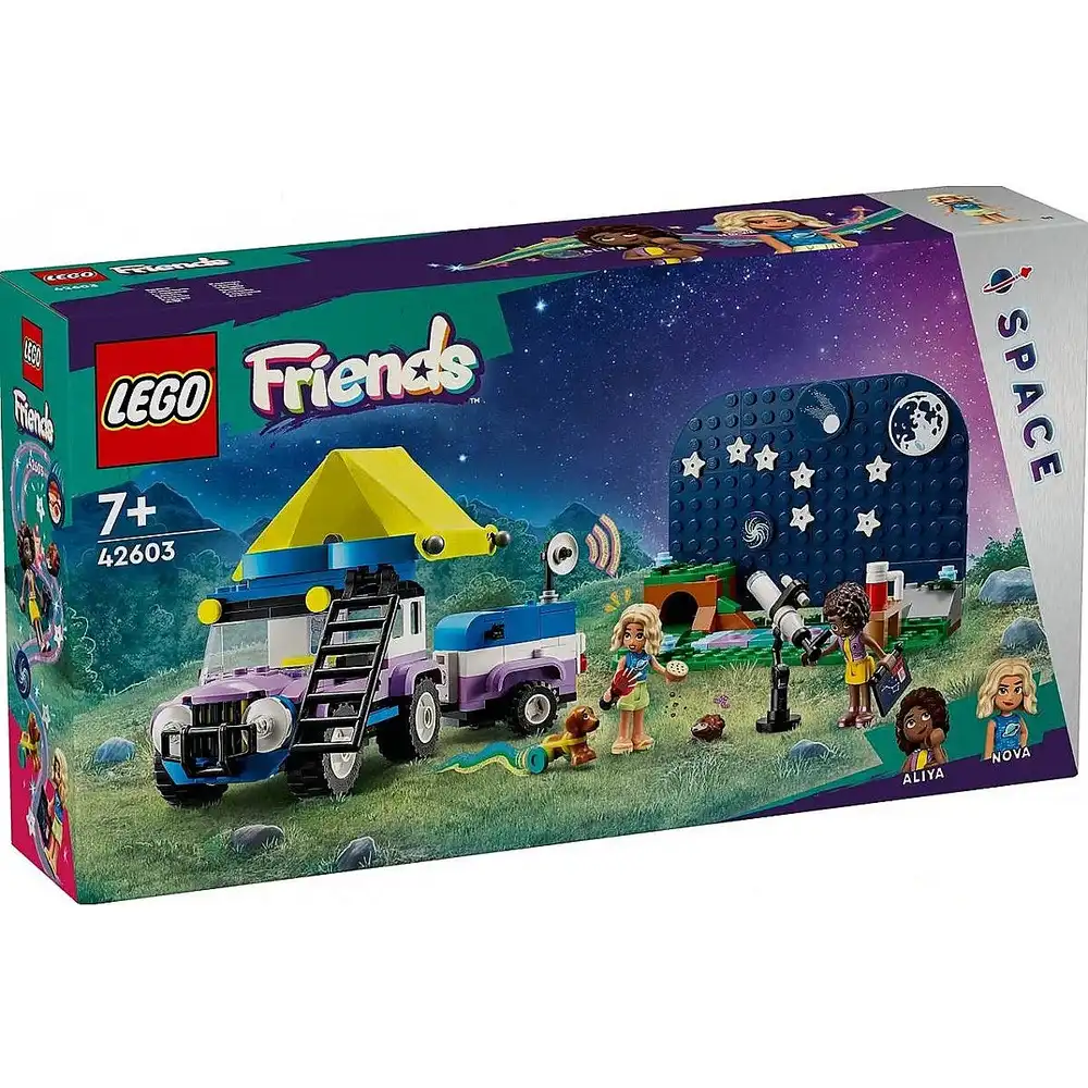 LEGO - Friends Stargazing Camping Vehicle 364 Pieces - 42603
