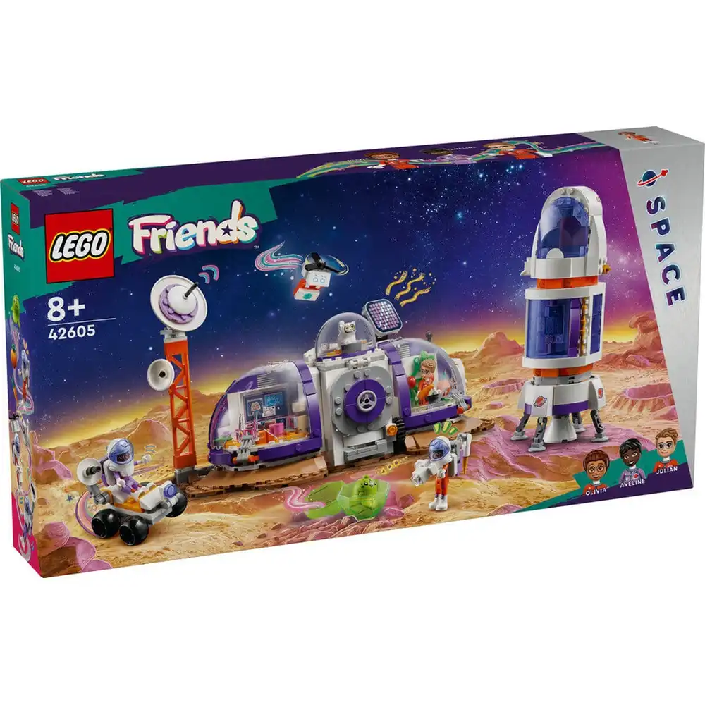 LEGO - Friends Mars Space Base and Rocket 981 Pieces - 42605