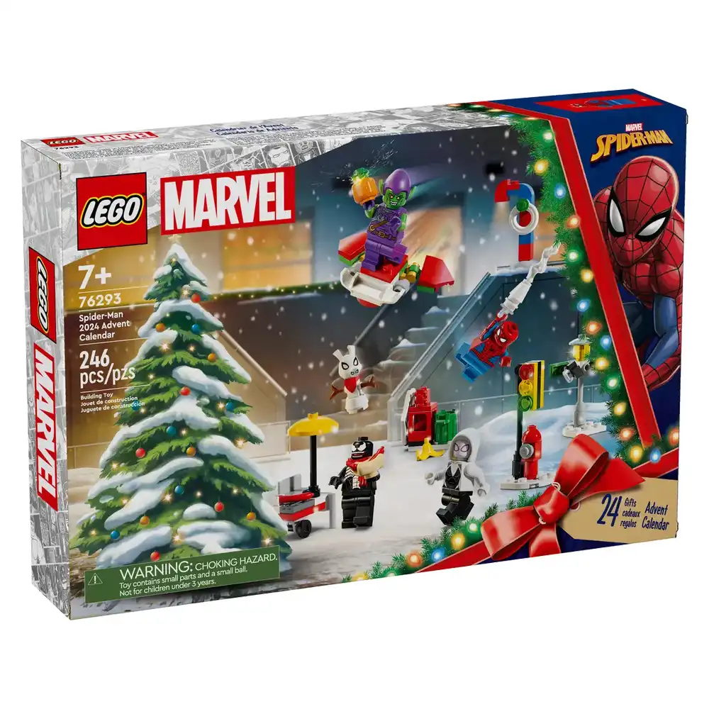 LEGO - Marvel Spider-Man 2024 Advent Calendar 246 Pieces - 76293