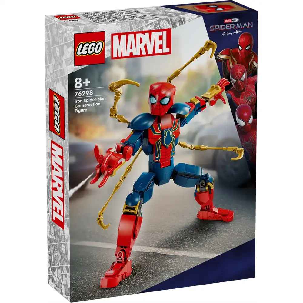 LEGO - Marvel Iron Spider-Man Construction Figure 303 Pieces - 76298
