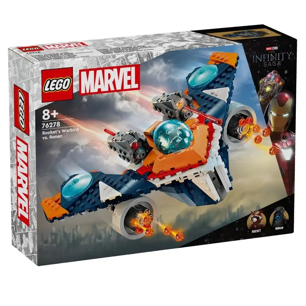 LEGO - Marvel Rocket's Warbird vs. Ronan 290 Pieces - 76278