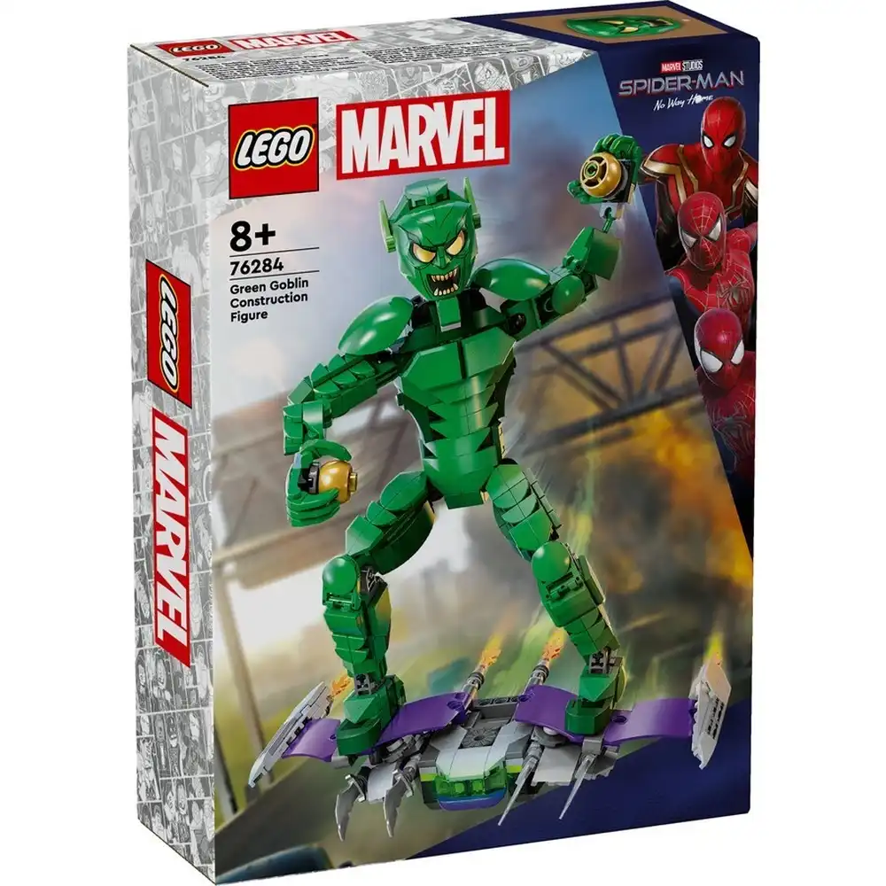 LEGO - Marvel Green Goblin Construction Figure 471 Pieces - 76284