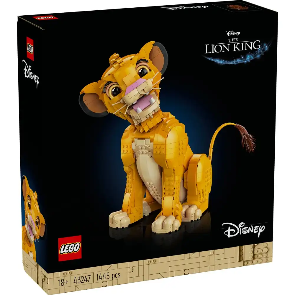 LEGO - Disney Young Simba the Lion King 1445 Pieces - 43247