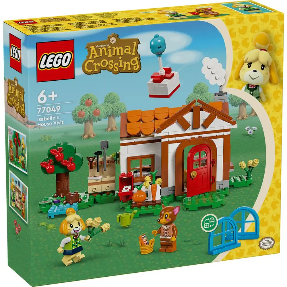 LEGO - Animal Crossing Isabelle's House Visit 389 Pieces - 77049