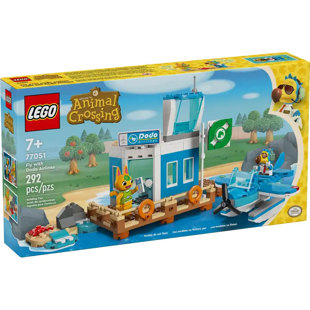 LEGO - Animal Crossing Fly with Dodo Airlines 292 Pieces - 77051