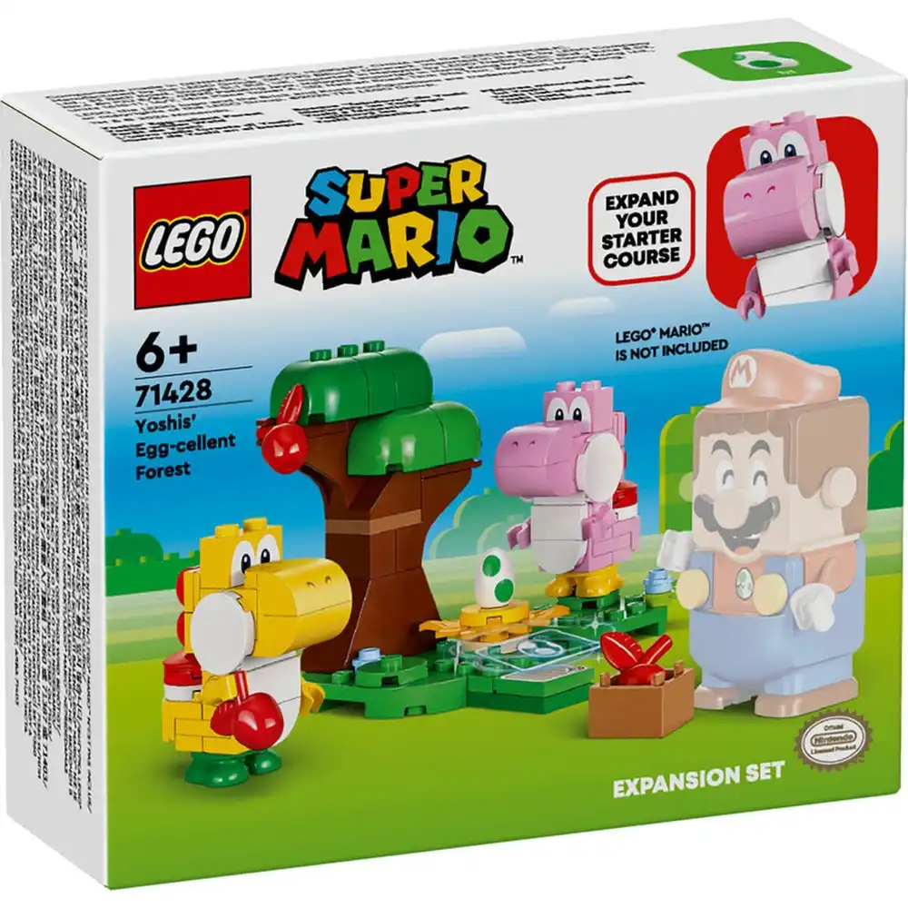 LEGO - Super Mario Yoshis' Egg-cellent Forest Expansion Set 107 Pieces - 71428