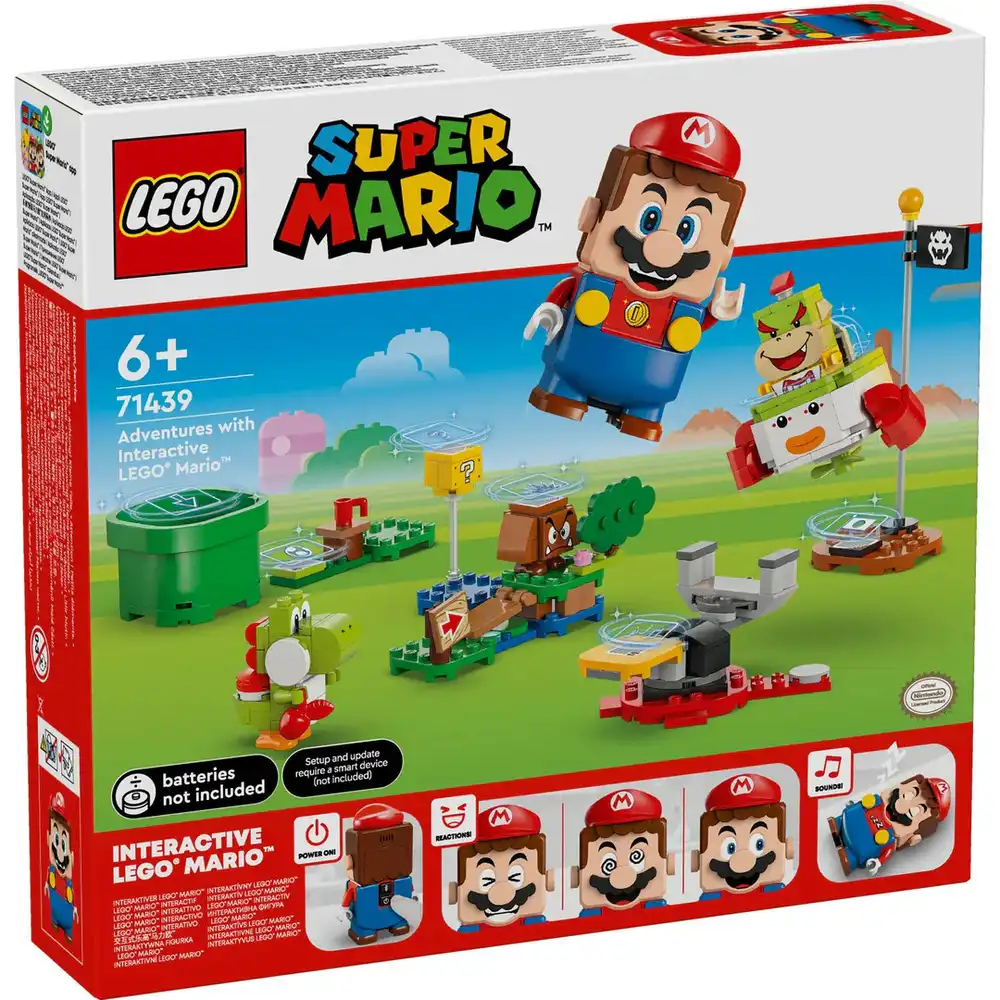LEGO - Super Mario Adventures with Interactive Mario 218 Pieces - 71439