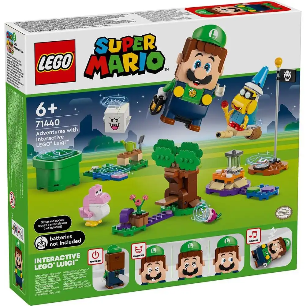 LEGO - Super Mario Adventures with Interactive Luigi 210 Pieces - 71440