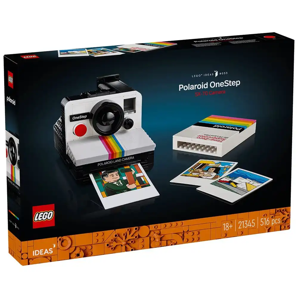 LEGO - Ideas Polaroid OneStep SX-70 Camera 516 Pieces - 21345