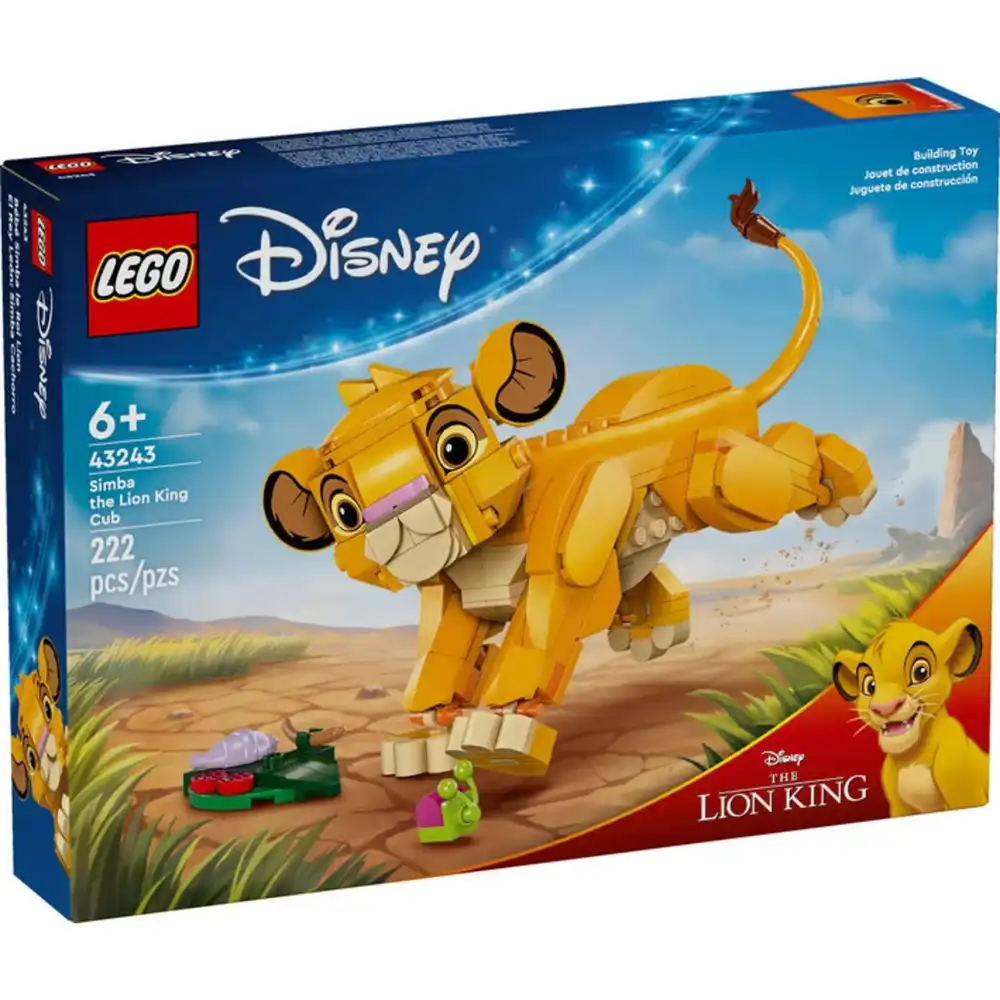 LEGO - Disney Simba the Lion King Cub 222 Pieces - 43243
