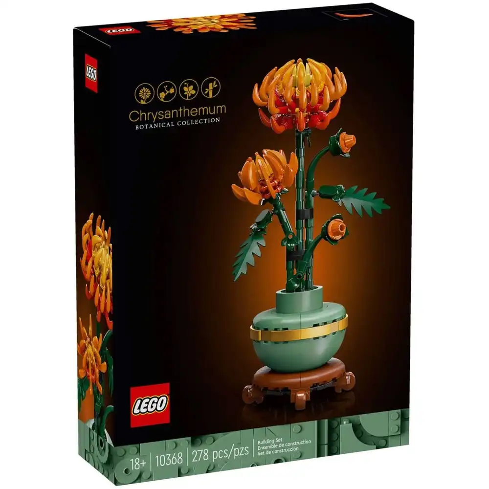 LEGO - Botanicals Chrysanthemum 278 Pieces - 10368