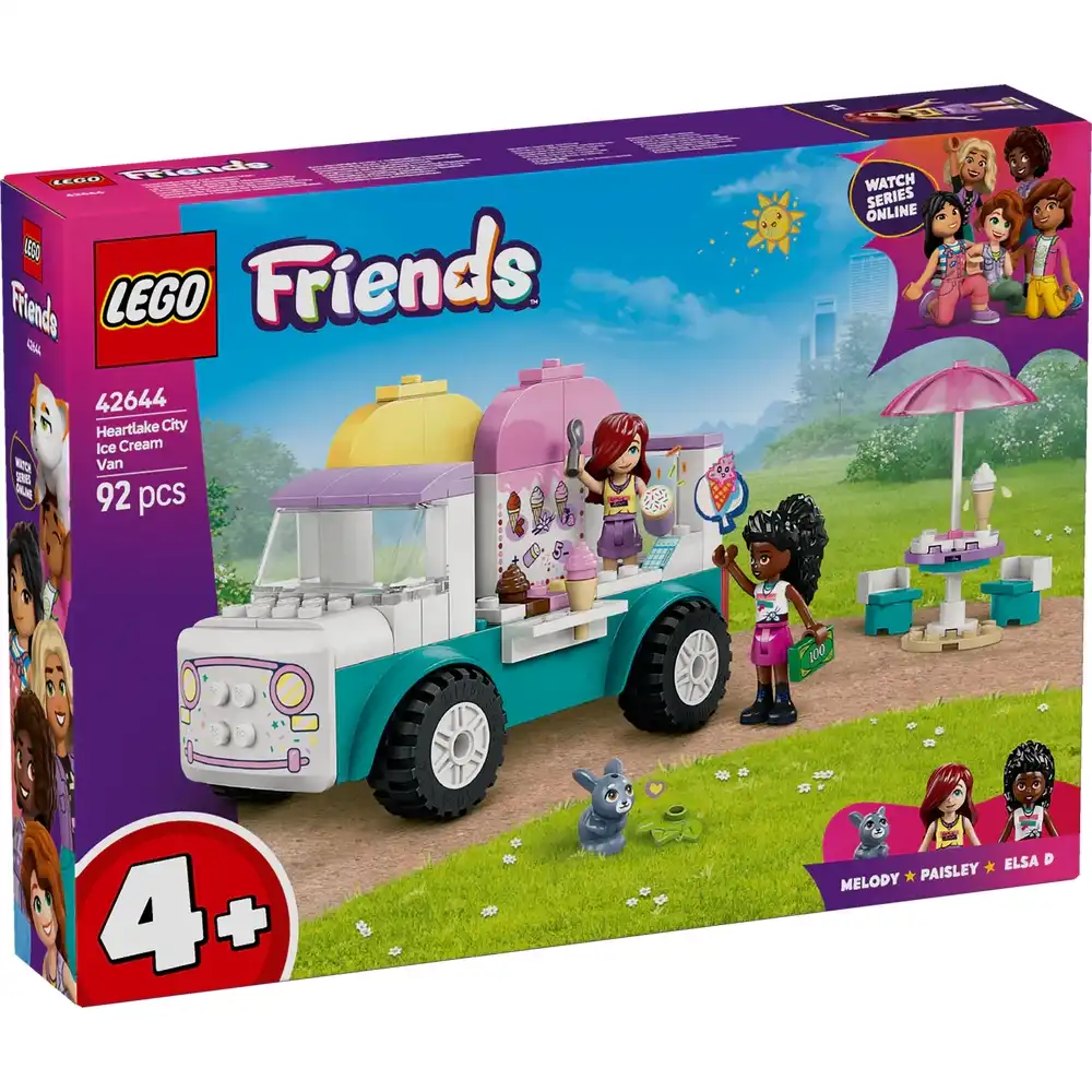 LEGO - Friends Heartlake City Ice Cream Truck 92 Pieces - 42644