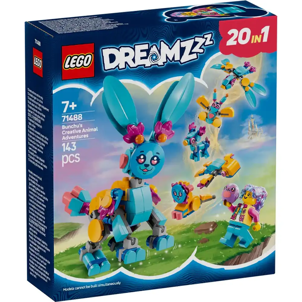 LEGO - Dreamzzz Bunchu's Creative Animal Adventures 143 Pieces - 71488