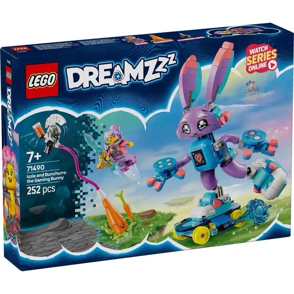 LEGO - Dreamzzz Izzie and Bunchurro the Gaming Bunny 252 Pieces - 71490