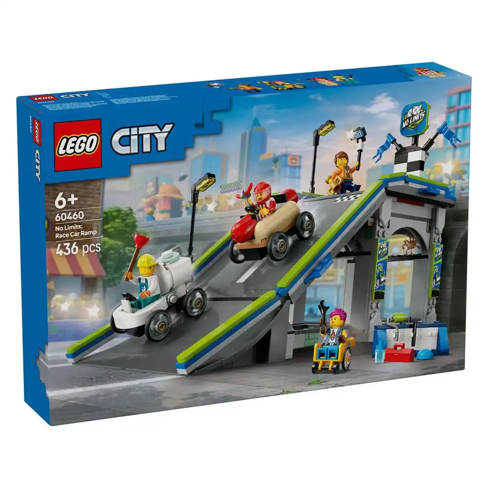 LEGO - City No Limits: Race Car Ramp Track 436 Pieces - 60460