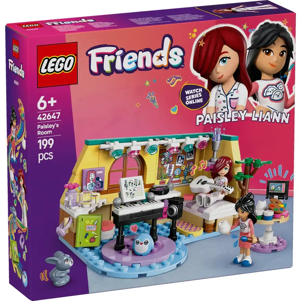 LEGO - Friends Paisley's Room 199 Pieces - 42647