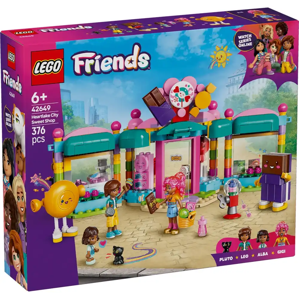 LEGO - Friends Heartlake City Candy Store 376 Pieces - 42649