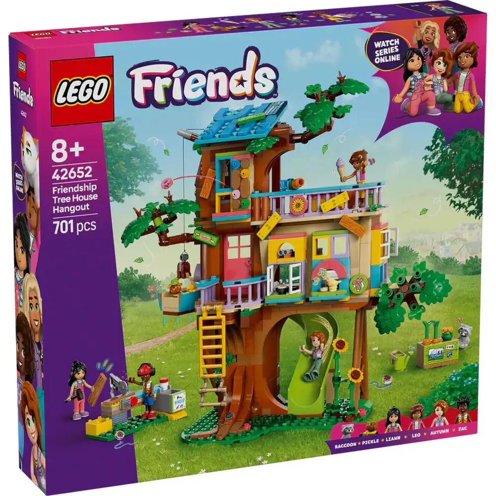 LEGO - Friends Tree House Hangout 701 Pieces - 42652