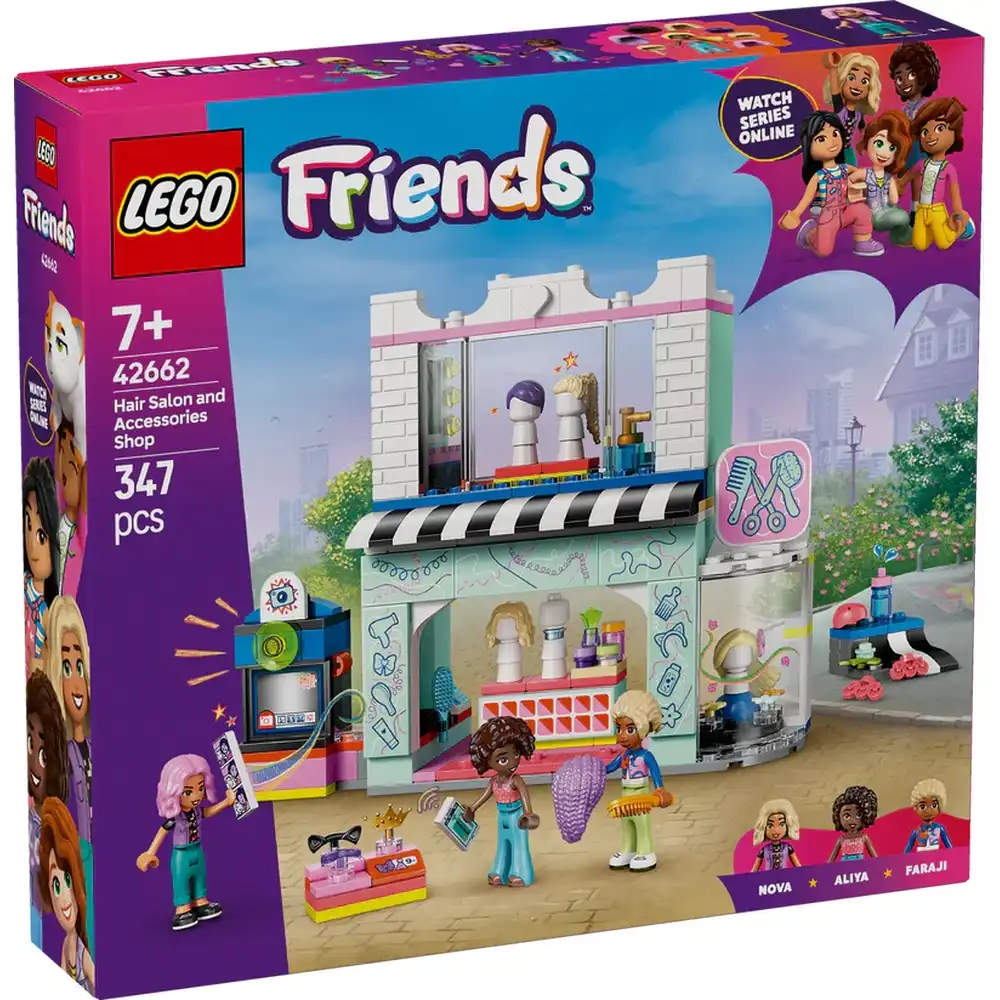LEGO - Friends Hair Salon and Accessories Store 347 Pieces - 42662