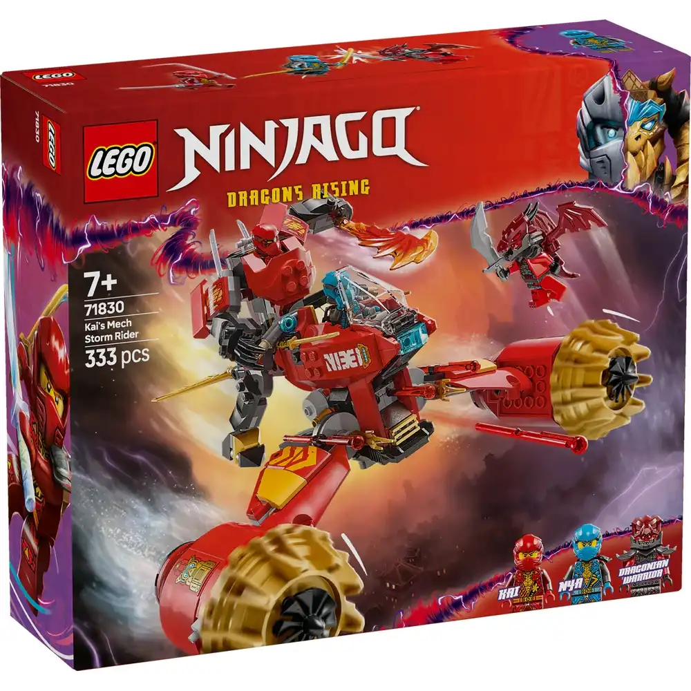 LEGO - Ninjago Kai's Mech Storm Rider 333 Pieces - 71830