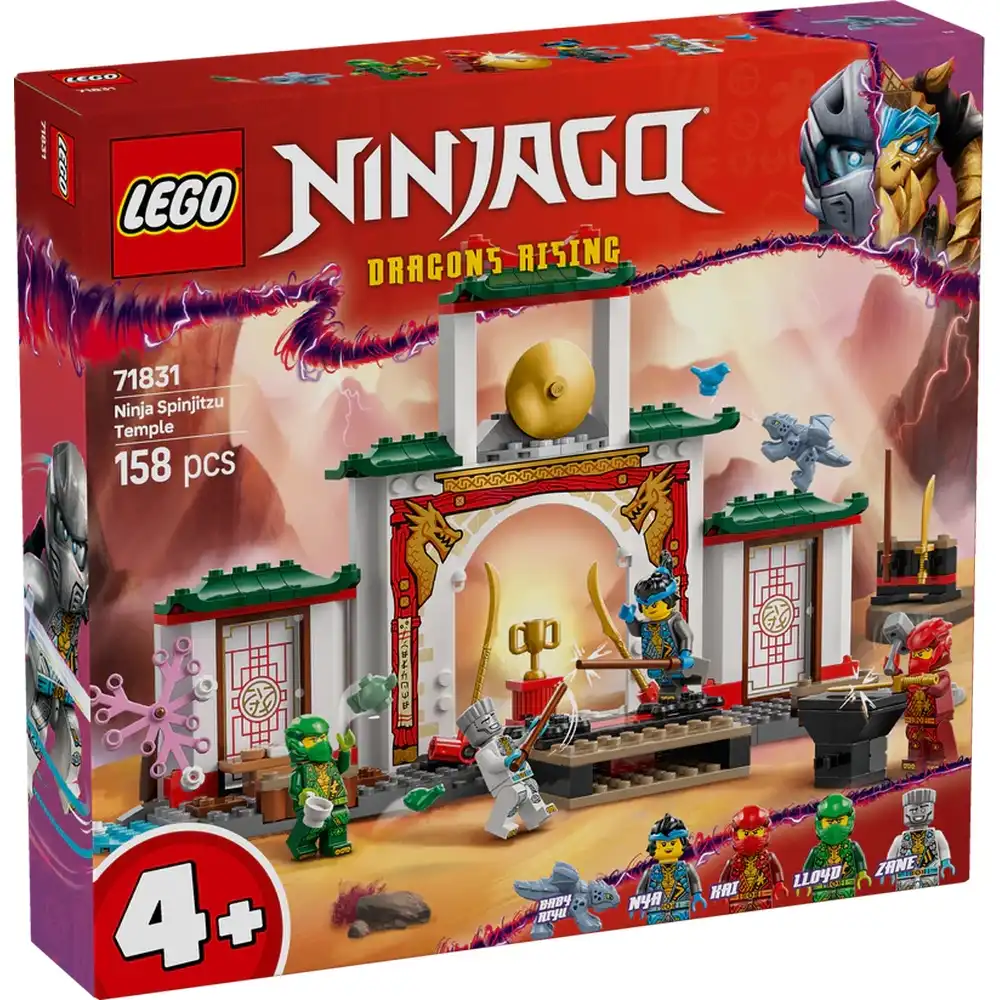 LEGO - Ninjago Ninja Spinjitzu Dragon Rise Temple 158 Pieces - 71831