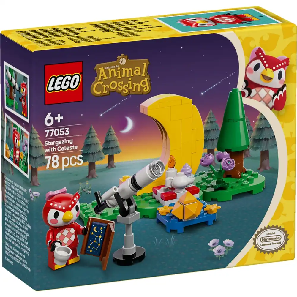 LEGO - Animal Crossing Stargazing with Celeste 78 Pieces - 77053