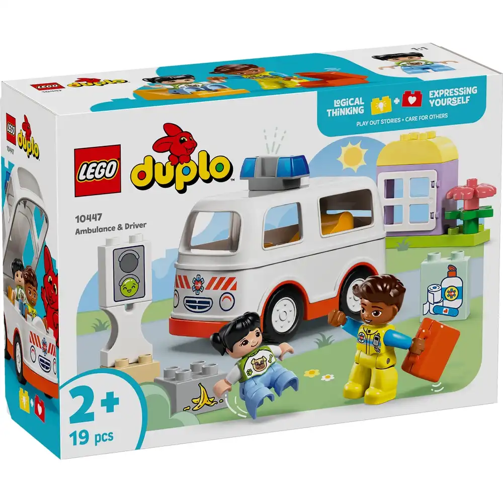 LEGO - Duplo Ambulance With Driver 19 Pieces - 10447