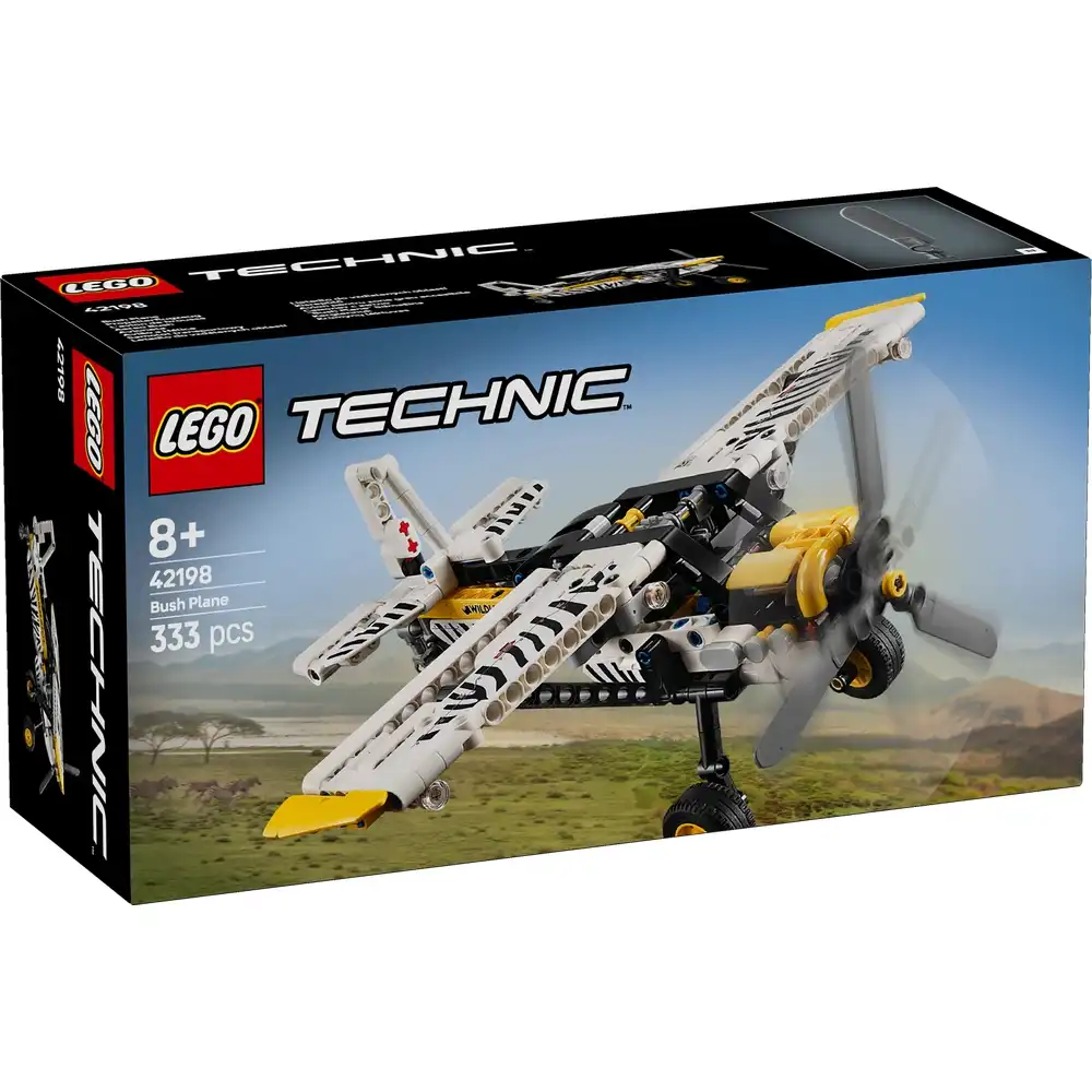LEGO - Technic Bush Plane 333 Pieces - 42198