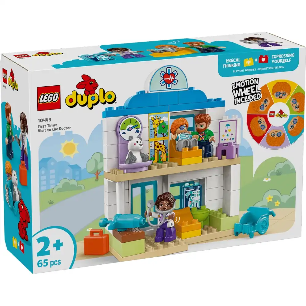 LEGO - Duplo First Time To Visit with the Doctor 65 Pieces - 10449