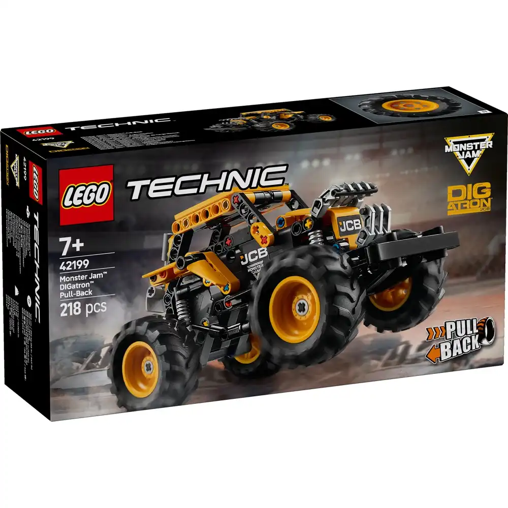 LEGO - Technic Monster Jam DIGatron Pull-Back 218 Pieces - 42199