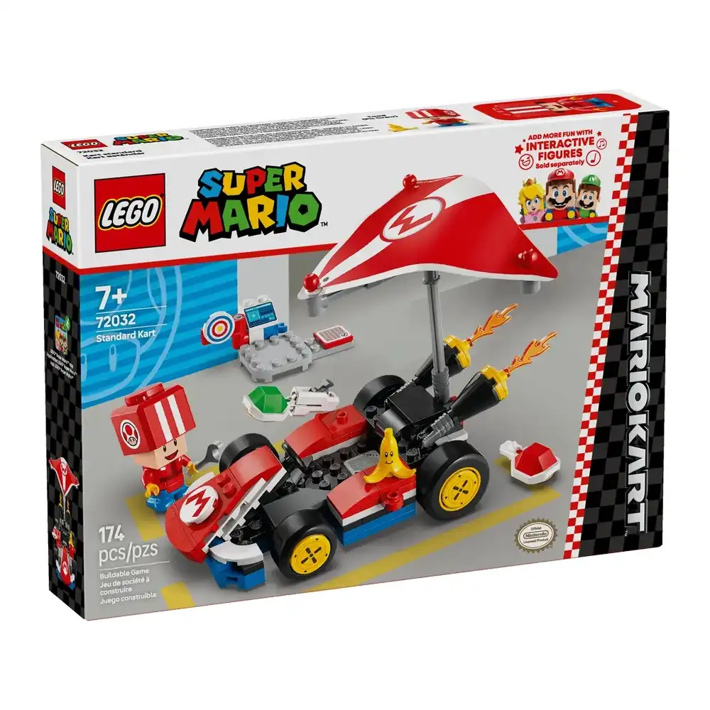 LEGO - Super Mario Standard Kart 174 Pieces - 72032