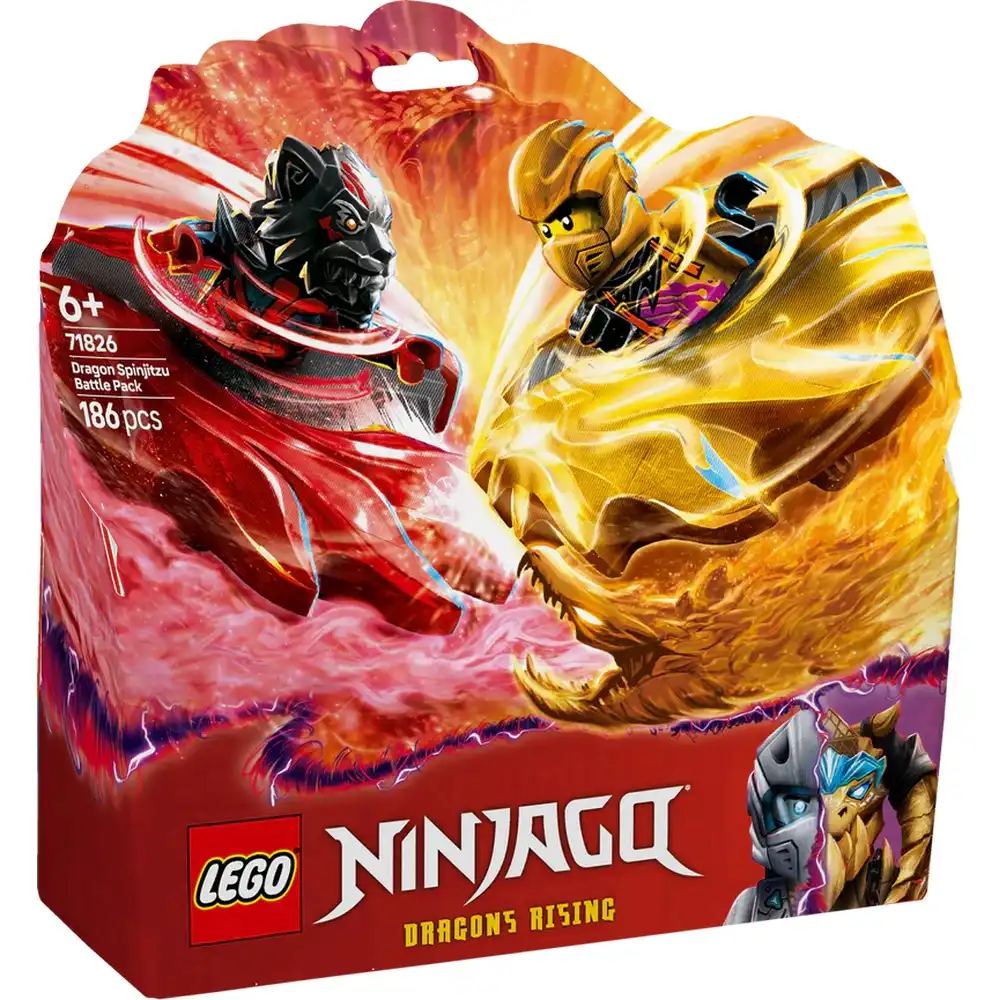 LEGO - Ninjago Dragon Spinjitzu Spinner Batlte Pack 186 Pieces - 71826