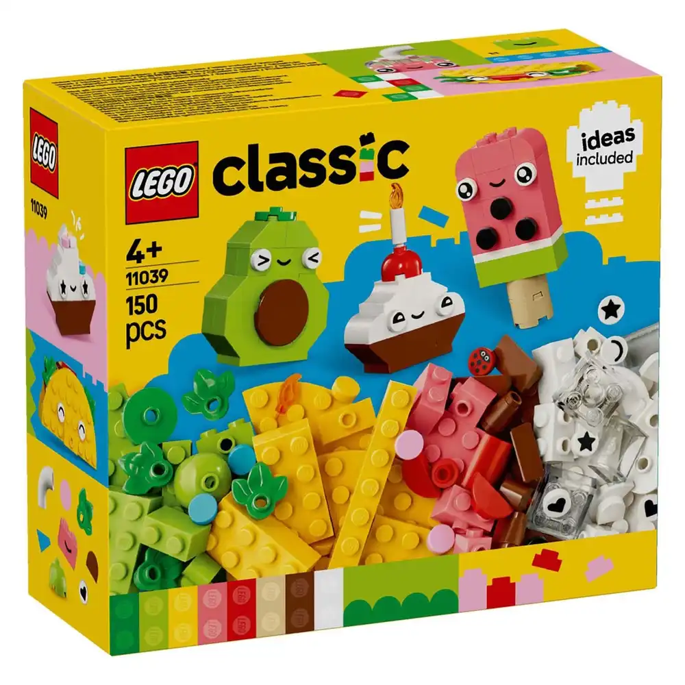 LEGO - Classic Creative Food Friends 150 Pieces - 11039