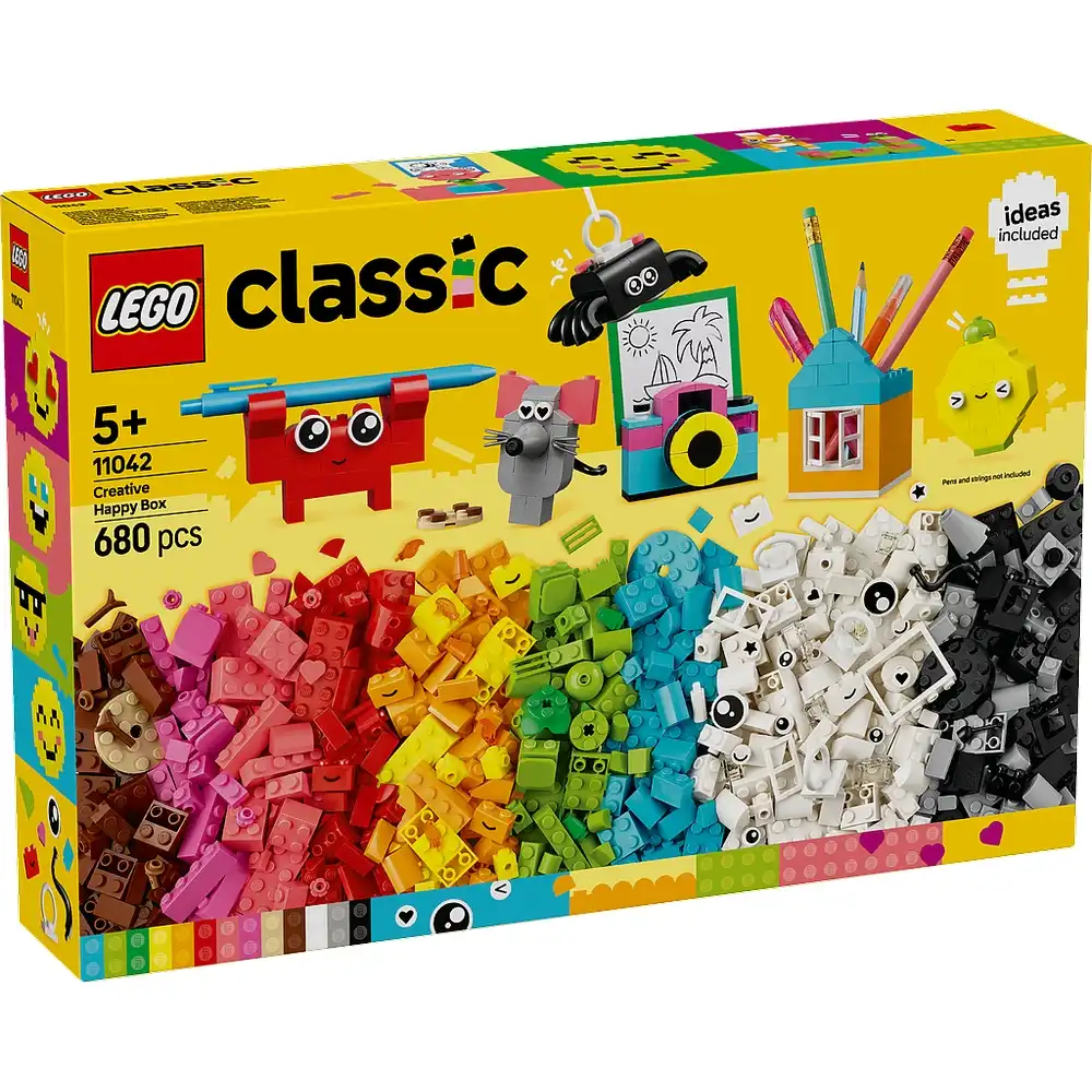 LEGO - Classic Creative Happy Box 680 Pieces - 11042