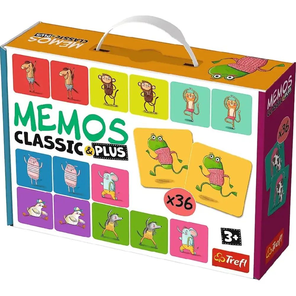 Trefl - Memos Classic & Plus Move and Play - 02271