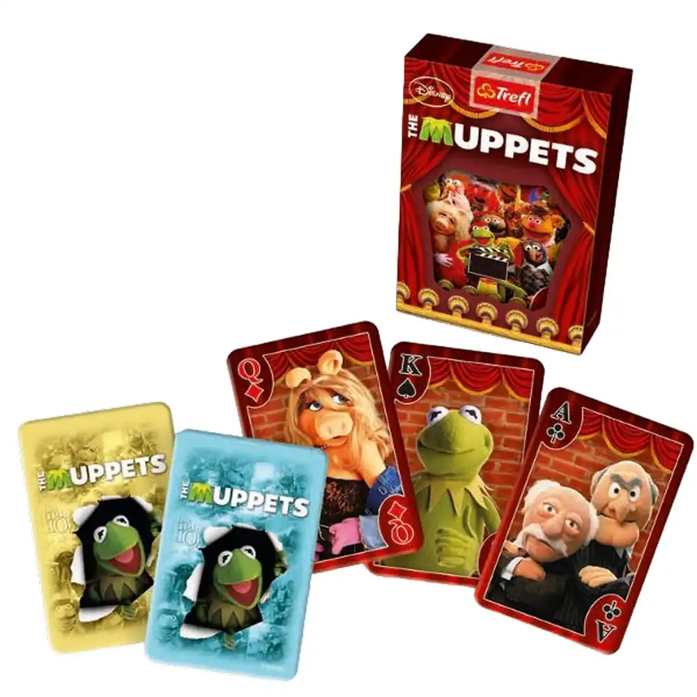 Trefl - The Muppets Show Playing Cards Game 55 Card - 08284