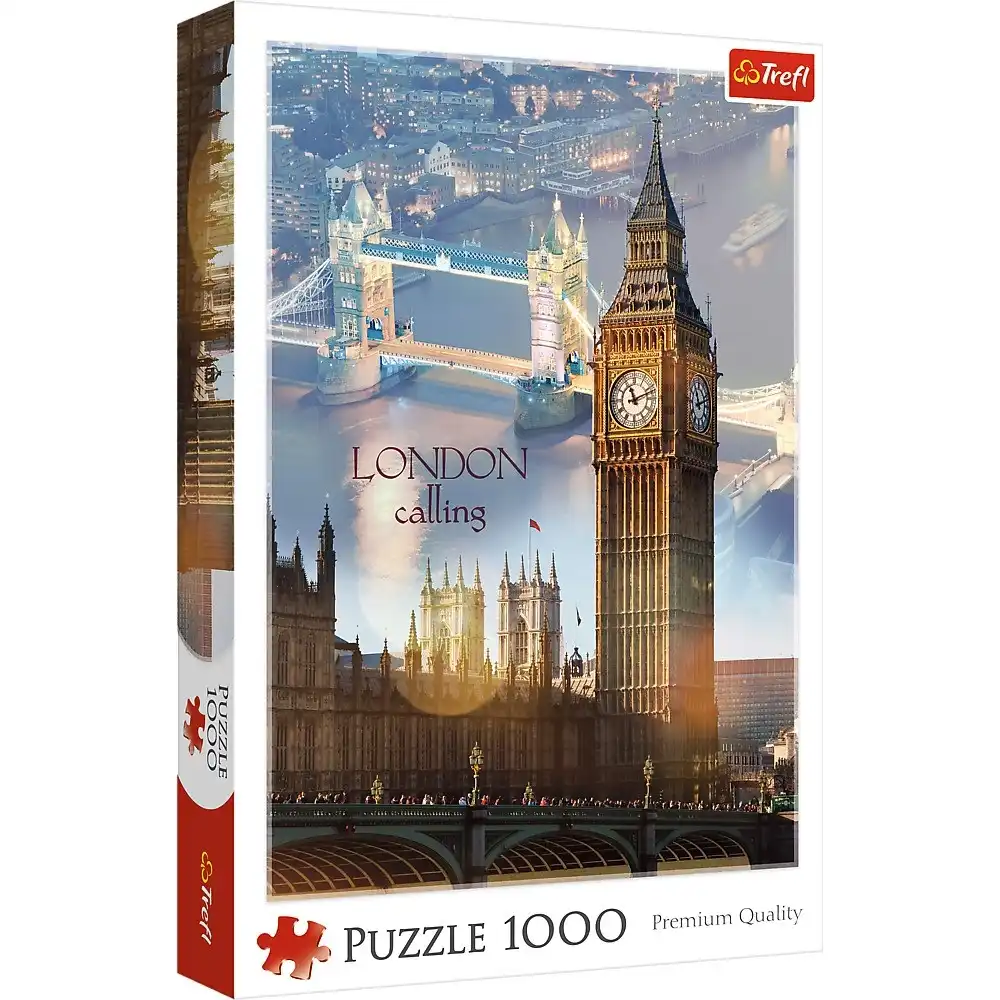 Trefl - London At Dawn Puzzle 1000 Pieces - 10395