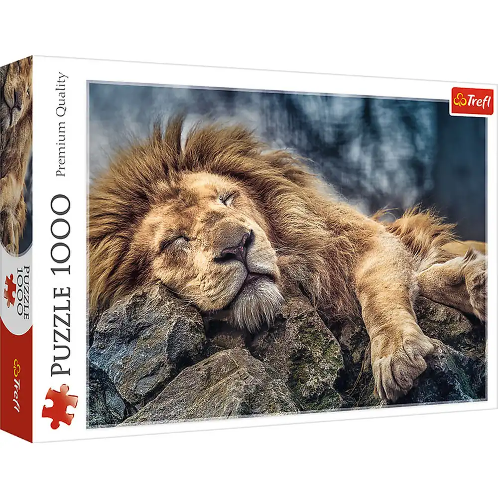 Trefl - Sleeping Lion Puzzle 1000 Pieces - 10447
