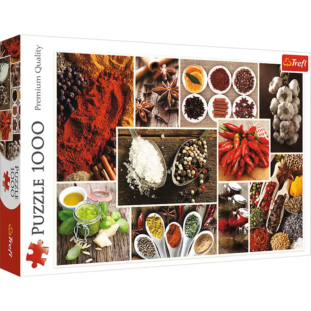 Trefl - Spices Collage Puzzle 1000 Pieces - 10470