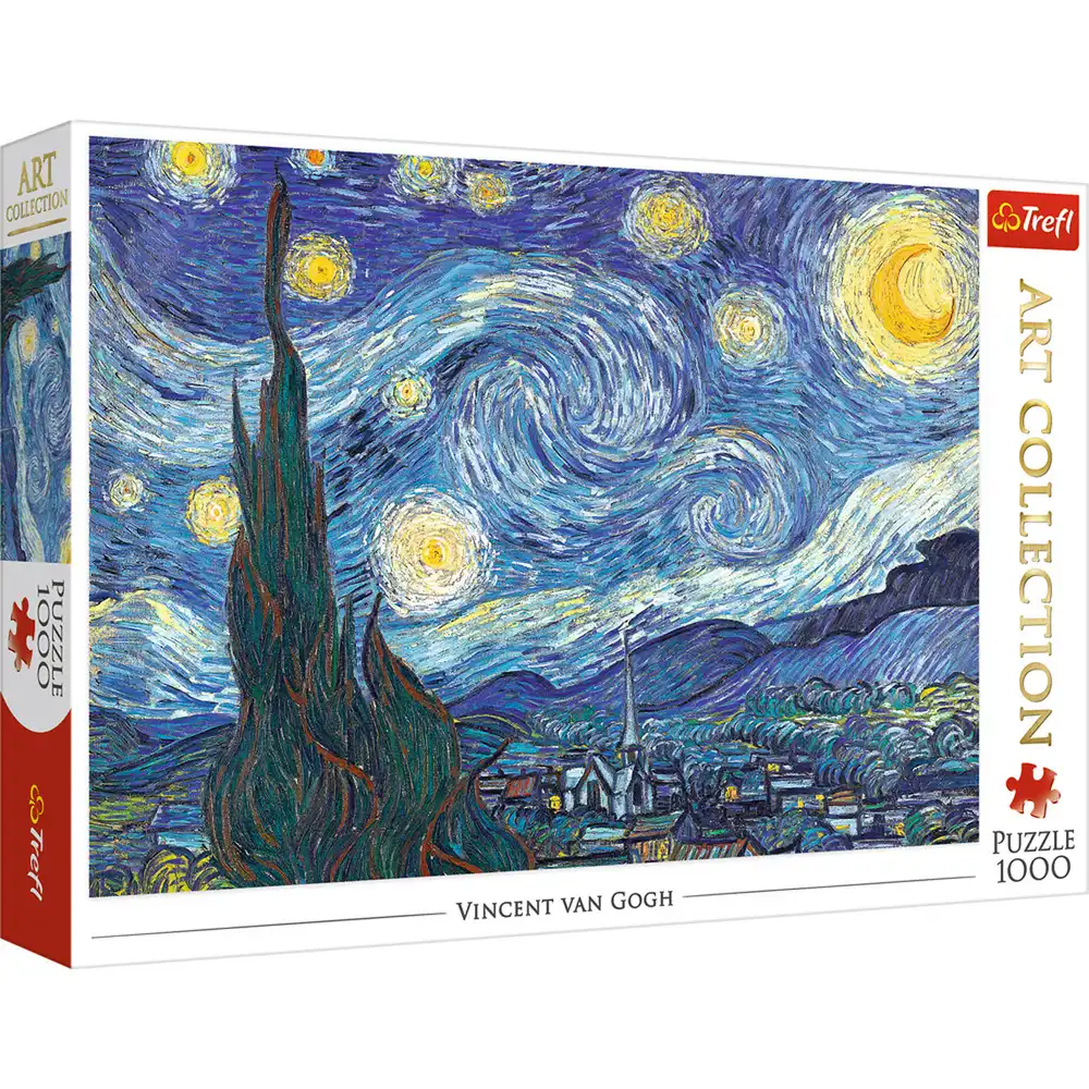 Trefl - 1000 Pieces The Starry Night Shaped Puzzle - 10560
