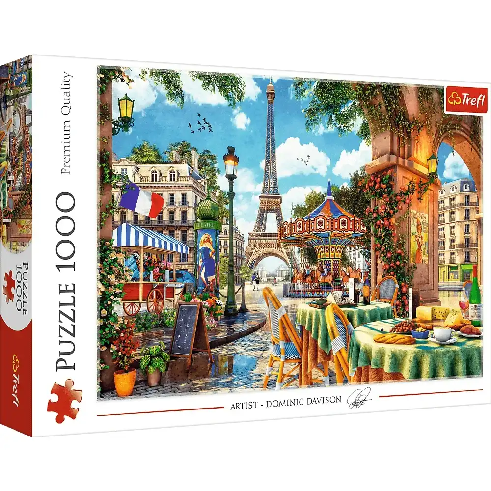 Trefl - Paris Morning Puzzle 1000 Pieces - 10622