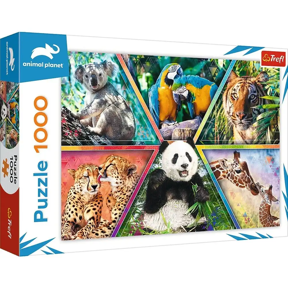 Trefl - Discovery Animal Planet Animal Kingdom Puzzle 1000 Pieces - 10672
