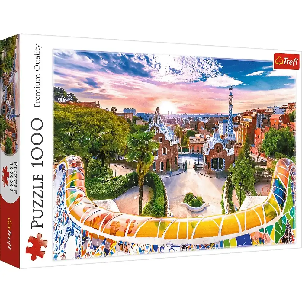 Trefl - Sunset Over Barcelona Spain 1000 Pieces - 10711