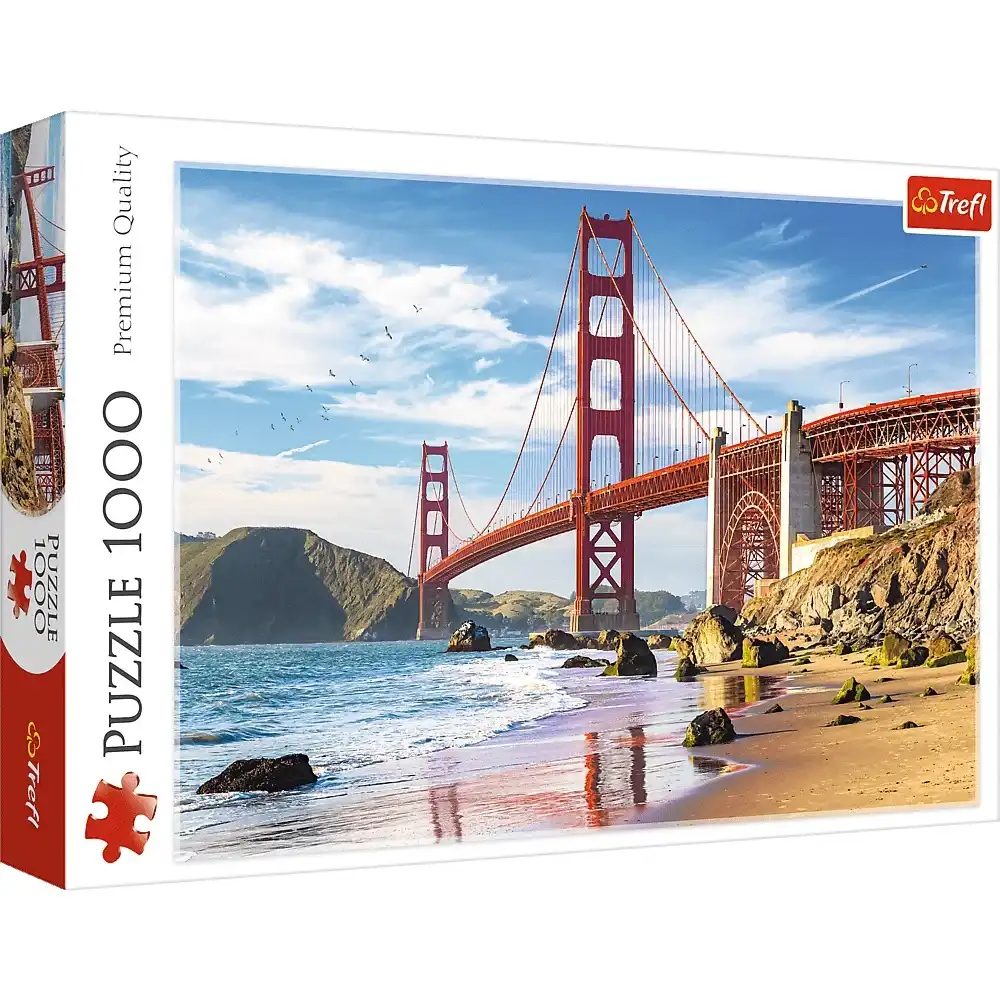 Trefl - Golden Gate Bridge San Francisco, USA Puzzle 1000 Pieces - 10722