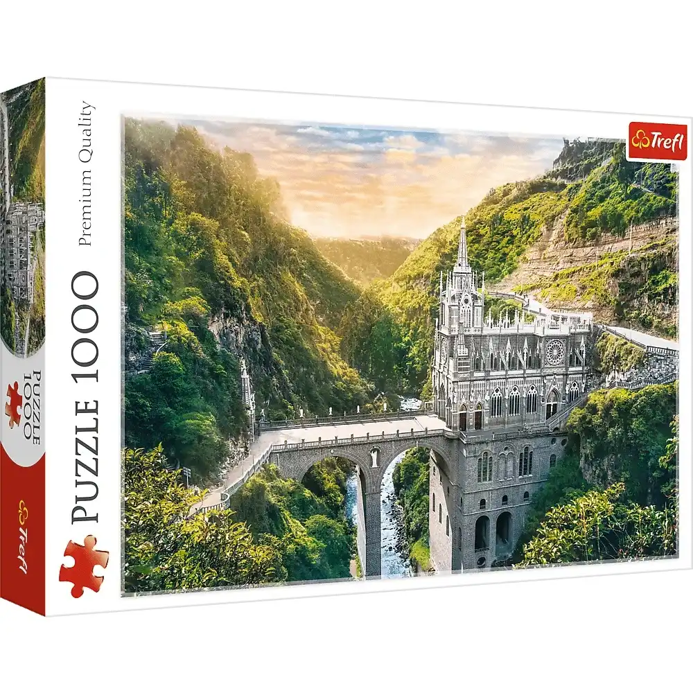 Trefl - Sanctuary of Las Lajas, Colombia Puzzle 1000 Pieces - 10724