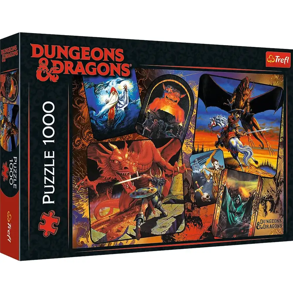 Trefl - The Origins of Dungeons & Dragons Puzzle 1000 Pieces - 10739