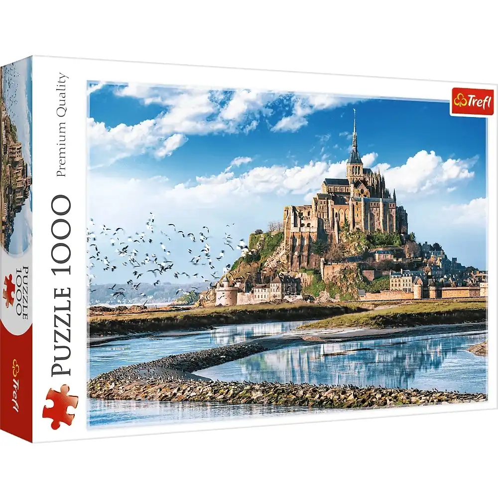 Trefl - Mont Saint-Michel, France Puzzle 1000 Pieces - 10766