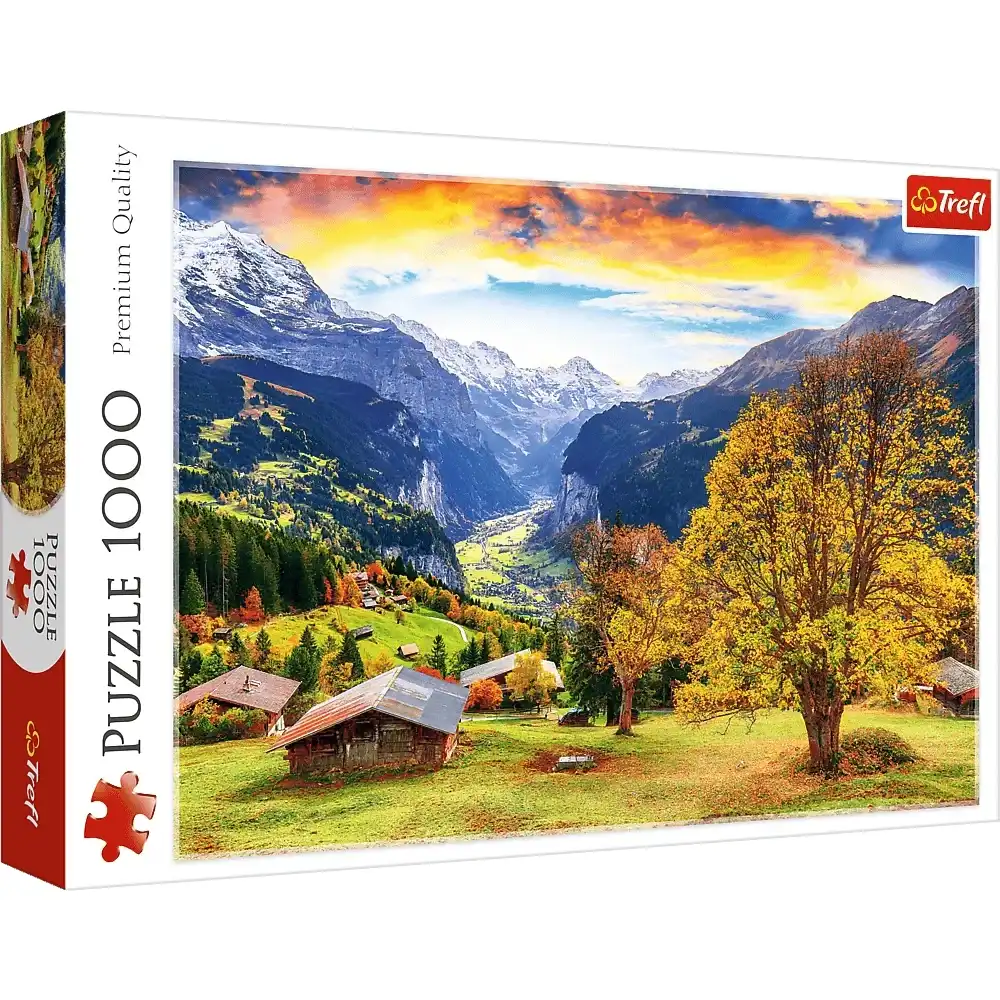 Trefl - A Picturesque Alpine Village 1000 Pieces - 10775