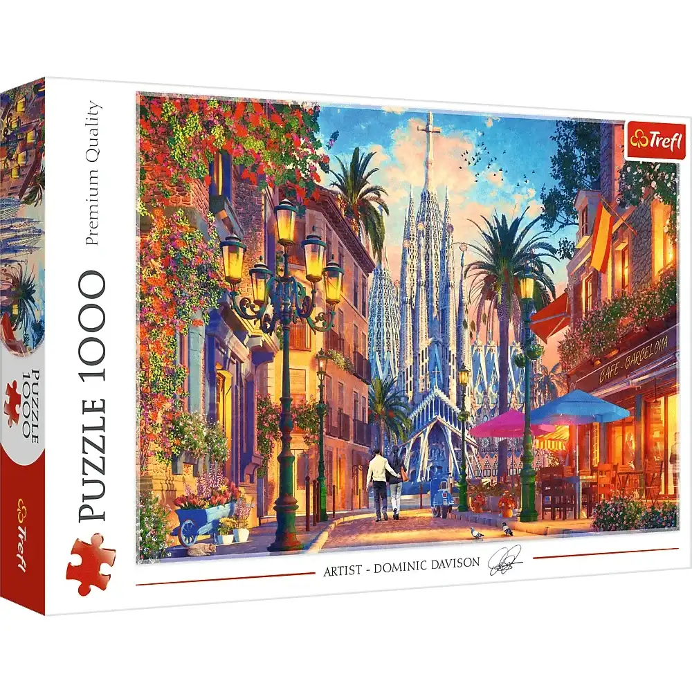 Trefl - Barcelona, ​​Spain Puzzle 1000 Pieces - 10793